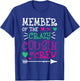 Member Of The Crazy Cousin Crew - Cousins Family Member T-Shirt - T-Shirt | Royal