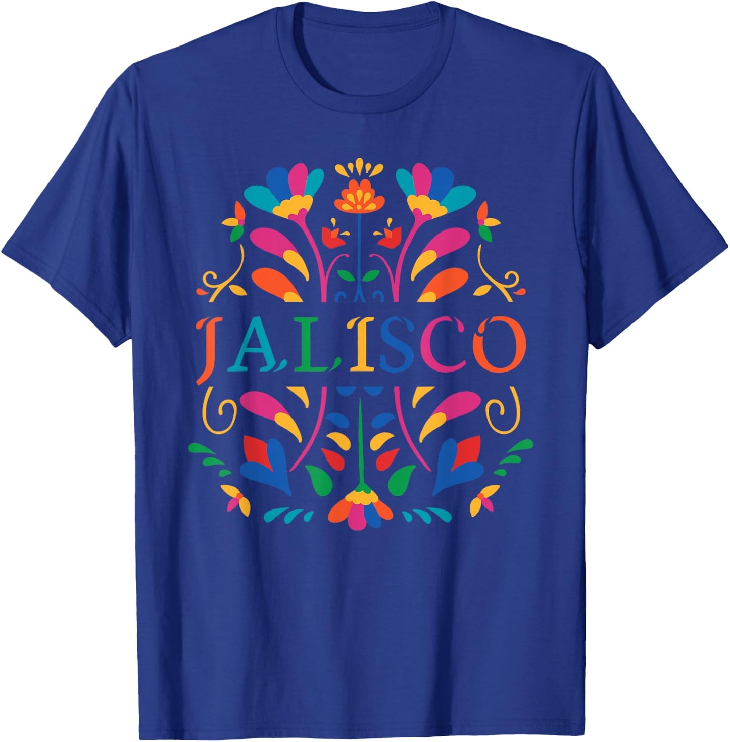 Jalisco Shirt, Estado de Jalisco, Jalisco Otomi Mexico T-Shirt - T-Shirt | Royal