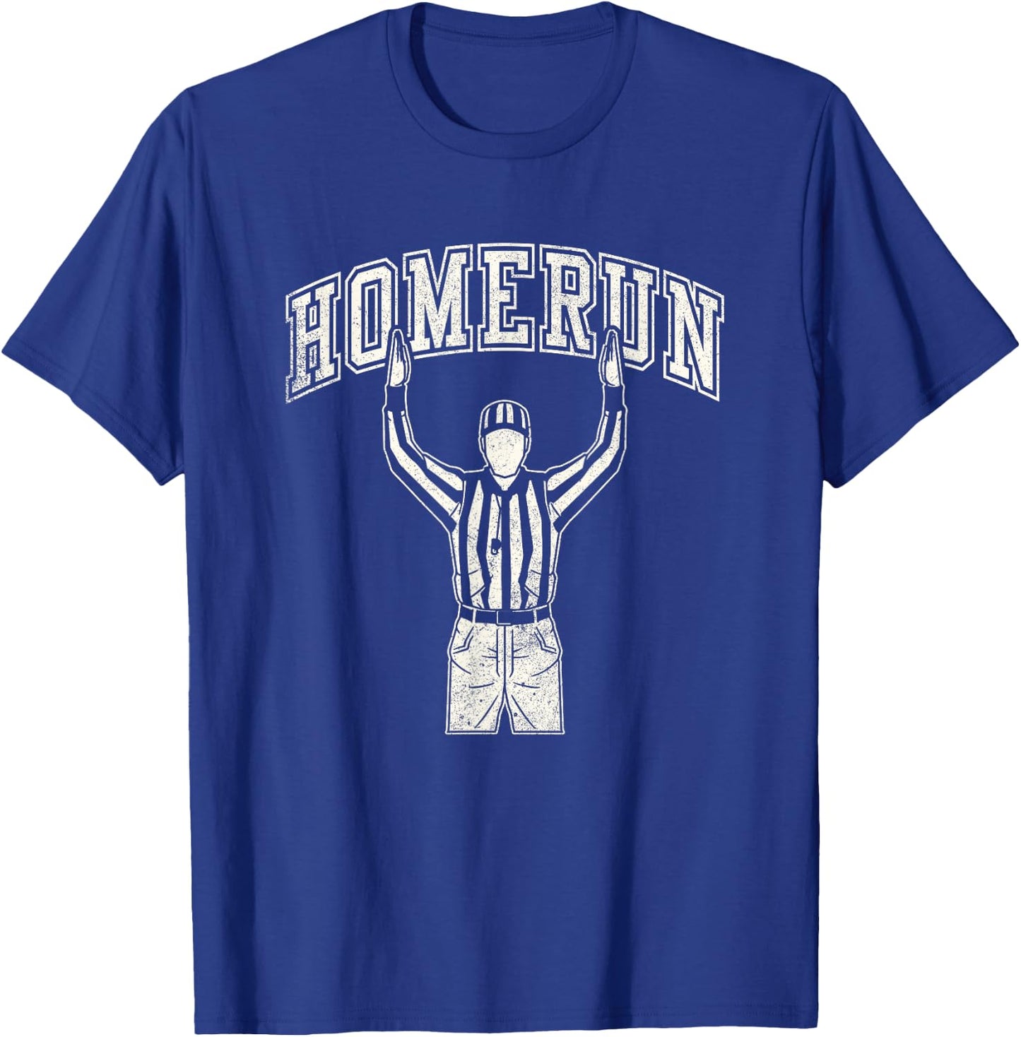 Funny Homerun Baseball and Football Mash Up gifts T-Shirt - T-Shirt | Royal