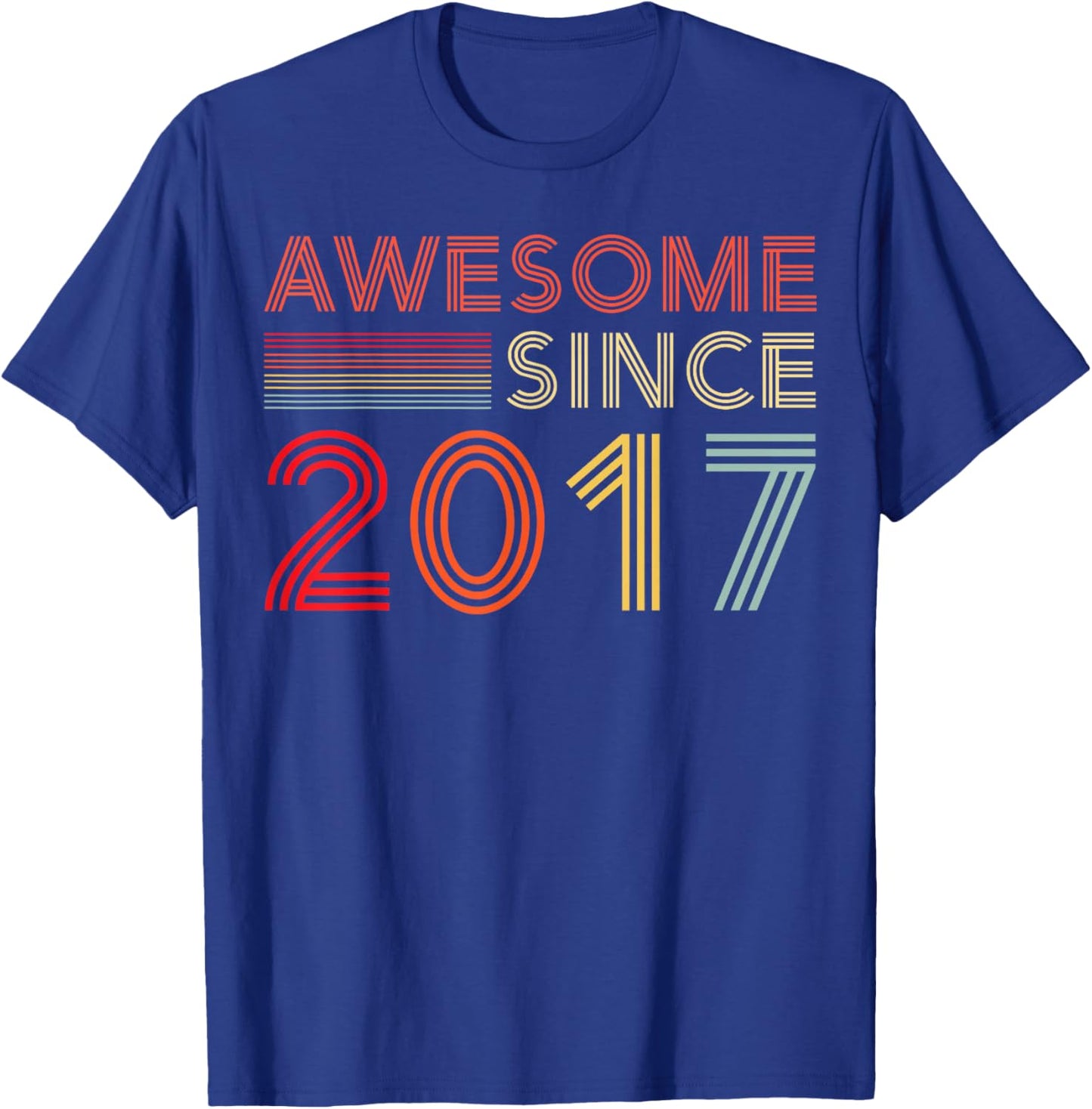 8 Year Old Bday Decorations Son Boy 8yr 2017 8th Birthday T-Shirt - T-Shirt | Royal