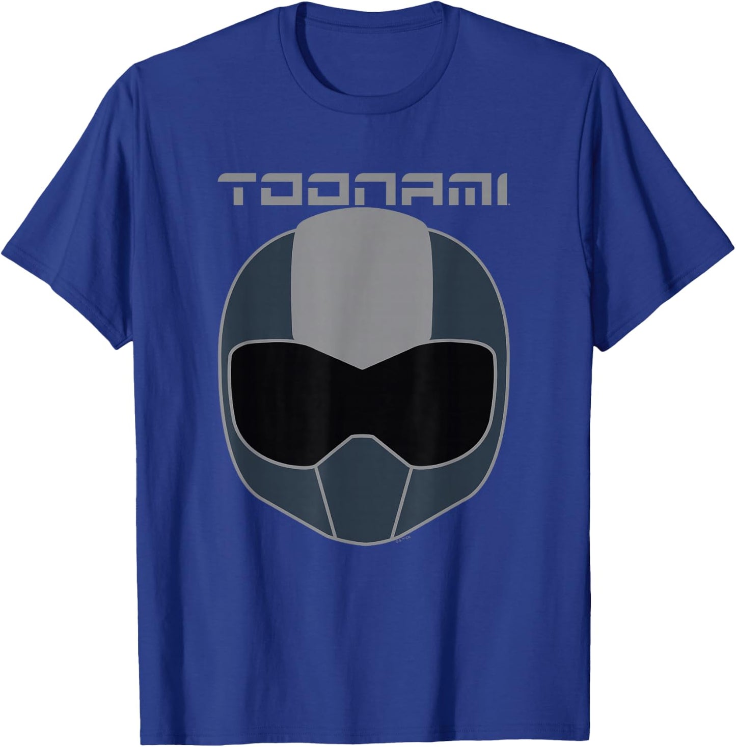 Toonami T.O.M. Simple Big Face T-Shirt - T-Shirt | Royal