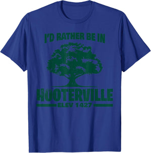 Vintage I'd Rather Be In Hooterville 1427 T-Shirt - T-Shirt | Royal