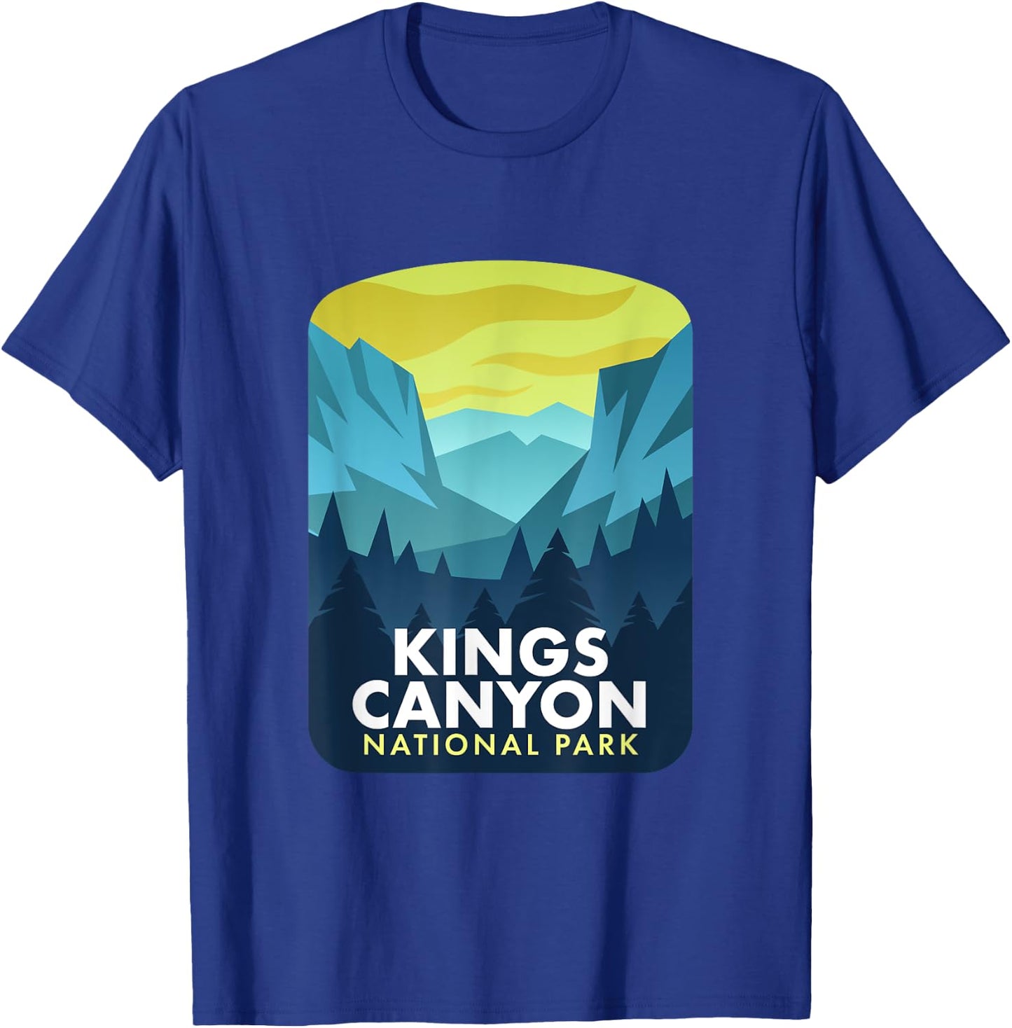 Kings Canyon National Park T-Shirt - T-Shirt | Royal