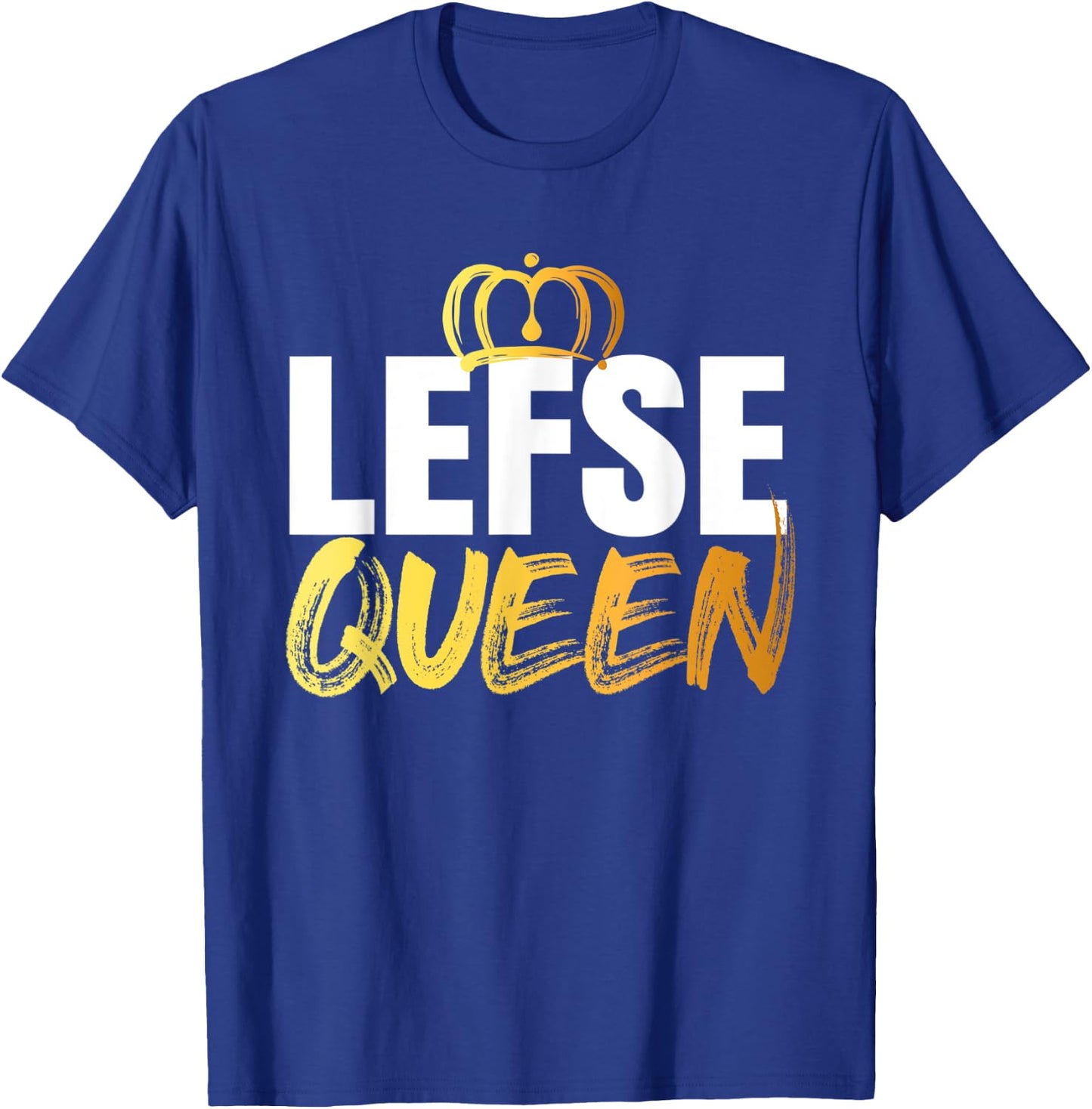 Lefse Queen T-Shirt - T-Shirt | Royal