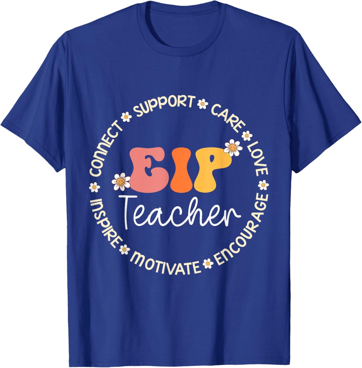 EIP Teacher Appreciation Week Back to School Women Girls Kids T-Shirt - T-Shirt | Royal