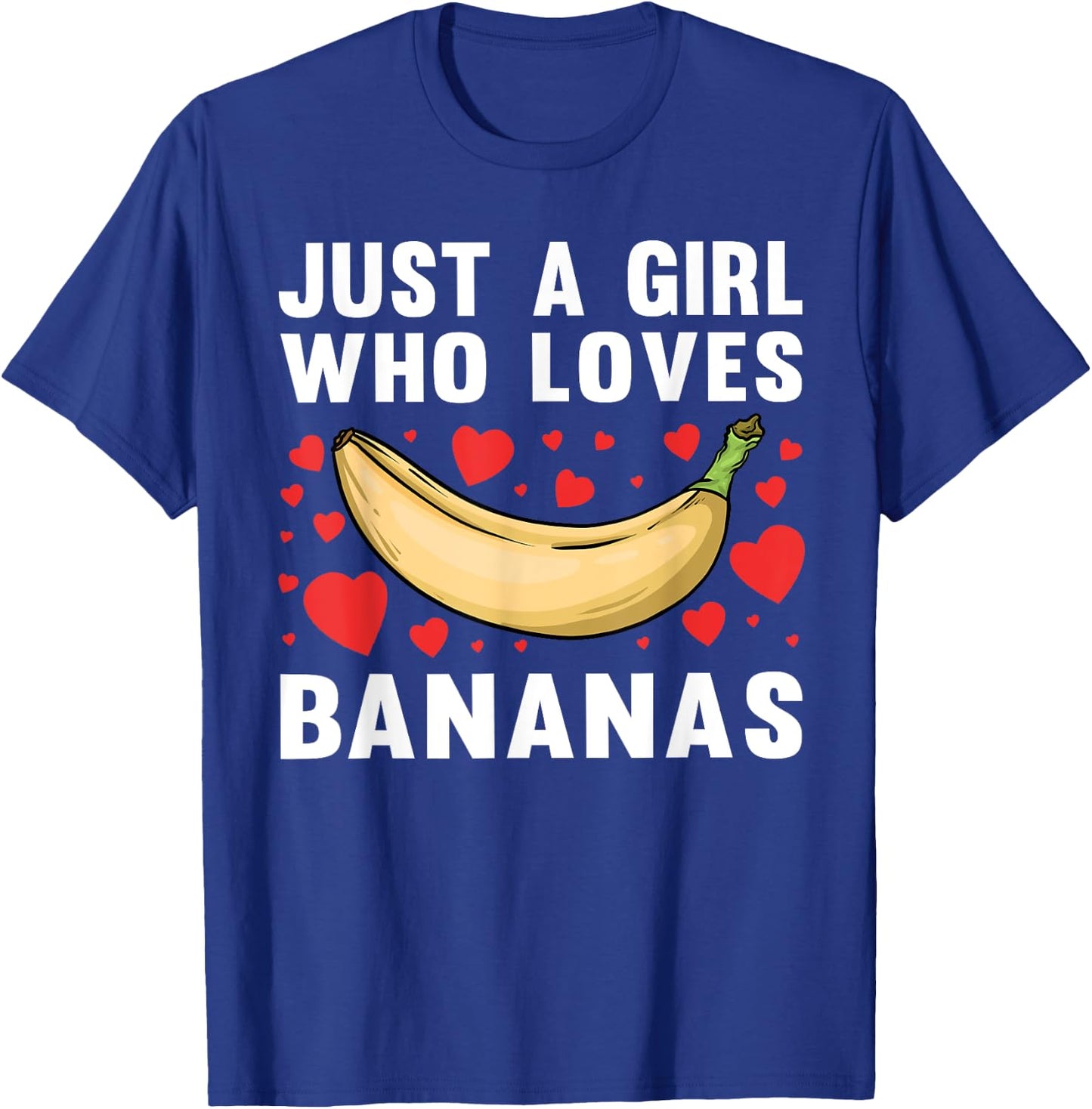Cool Banana Girls Bananas Fruit Lover Farmer Food T-Shirt - T-Shirt | Royal