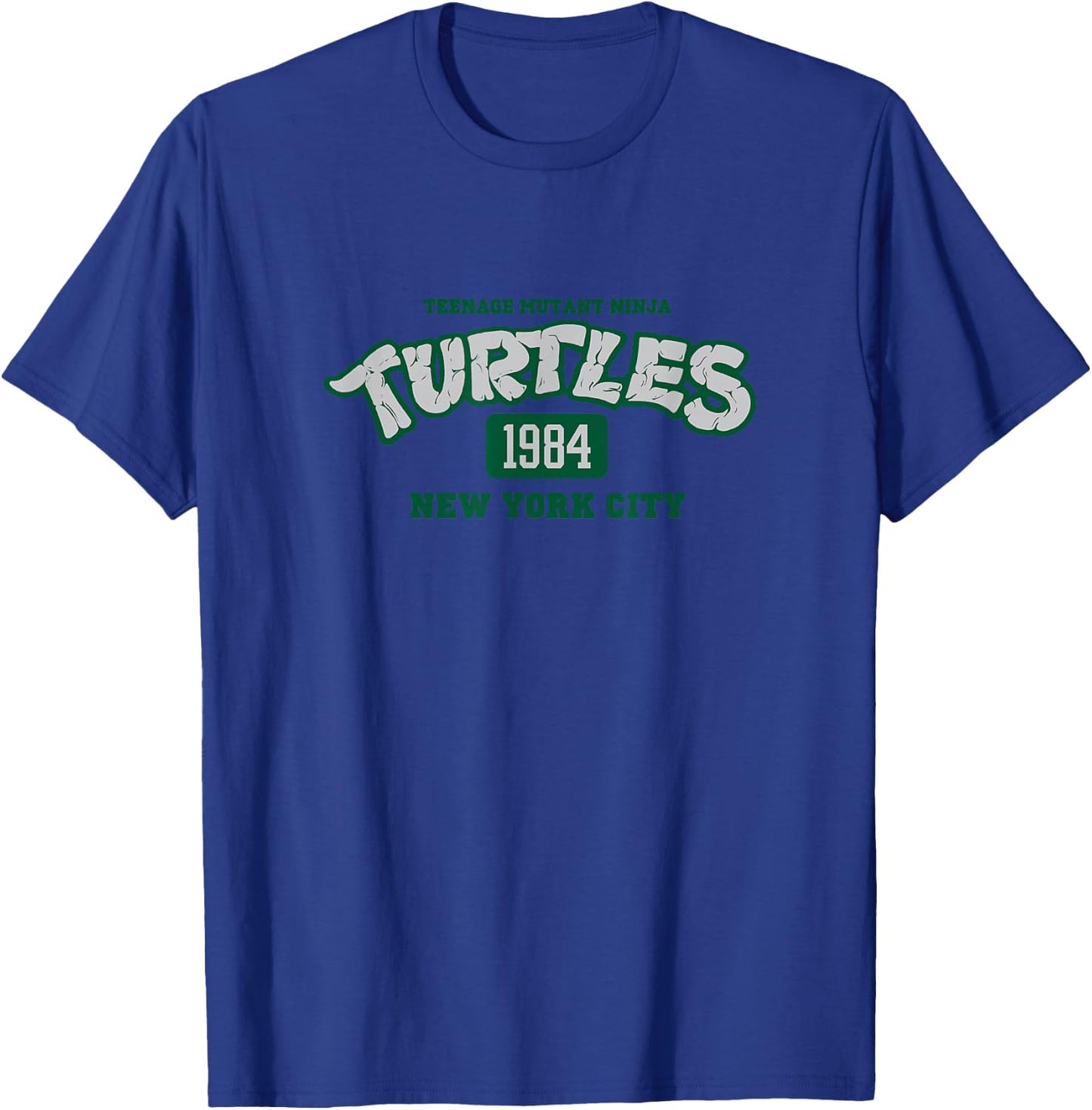 Teenage Mutant Ninja Turtles Vintage 1984 NYC Collegiate T-Shirt - T-Shirt | Royal