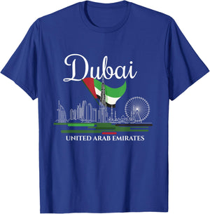 Dubai United Arab Emirates UEA quotes and designs T-Shirt - T-Shirt | Royal