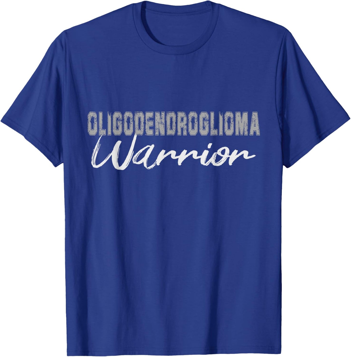 Oligodendroglioma Warrior T-Shirt - T-Shirt | Royal