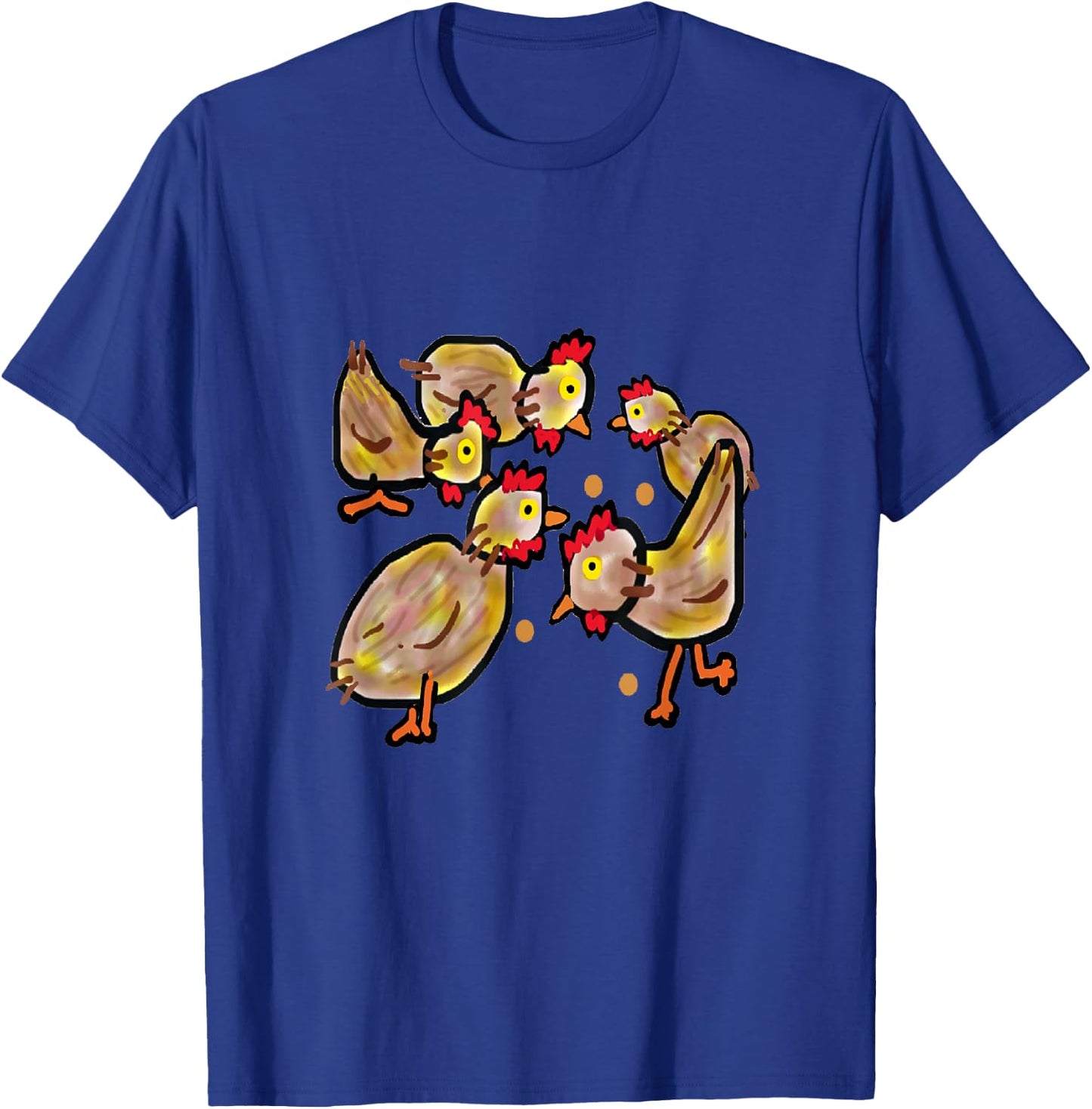 Chickens T-Shirt - T-Shirt | Royal