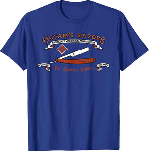Occam's Razors - The Obvious Choice T-Shirt - T-Shirt | Royal