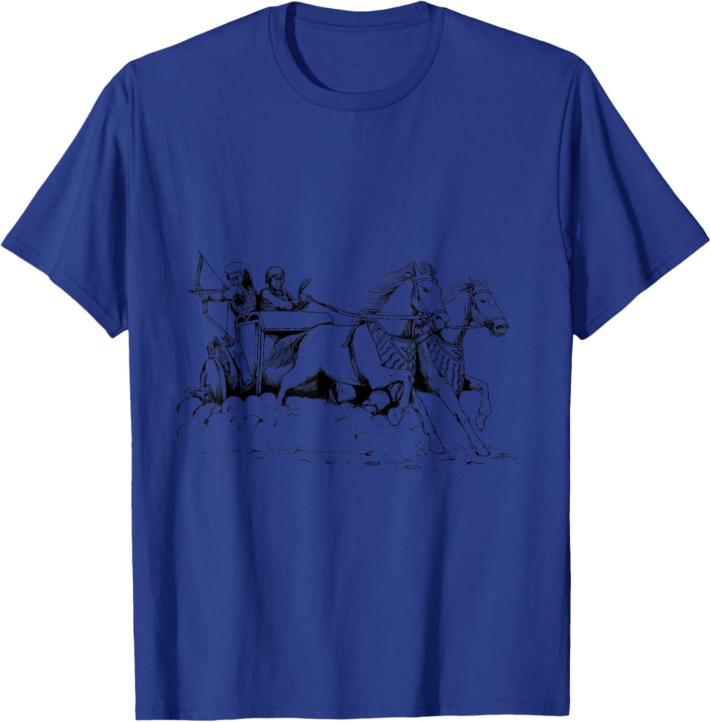 Ancient Egyptian Chariot Illustration T-Shirt - T-Shirt | Royal