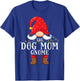 Dog mom Gnome Matching Christmas Family Pajama T-Shirt - T-Shirt | Royal