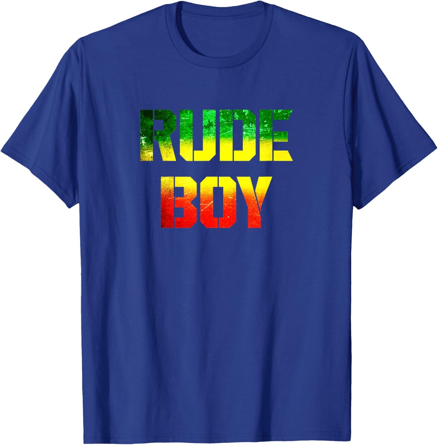 Rude Boy Rasta Roots Reggae Music Jamaican Roots T-Shirt - T-Shirt | Royal