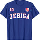 JEBIGA Croatian Flag Pride of Croatia Funny Balkan T-Shirt - T-Shirt | Royal