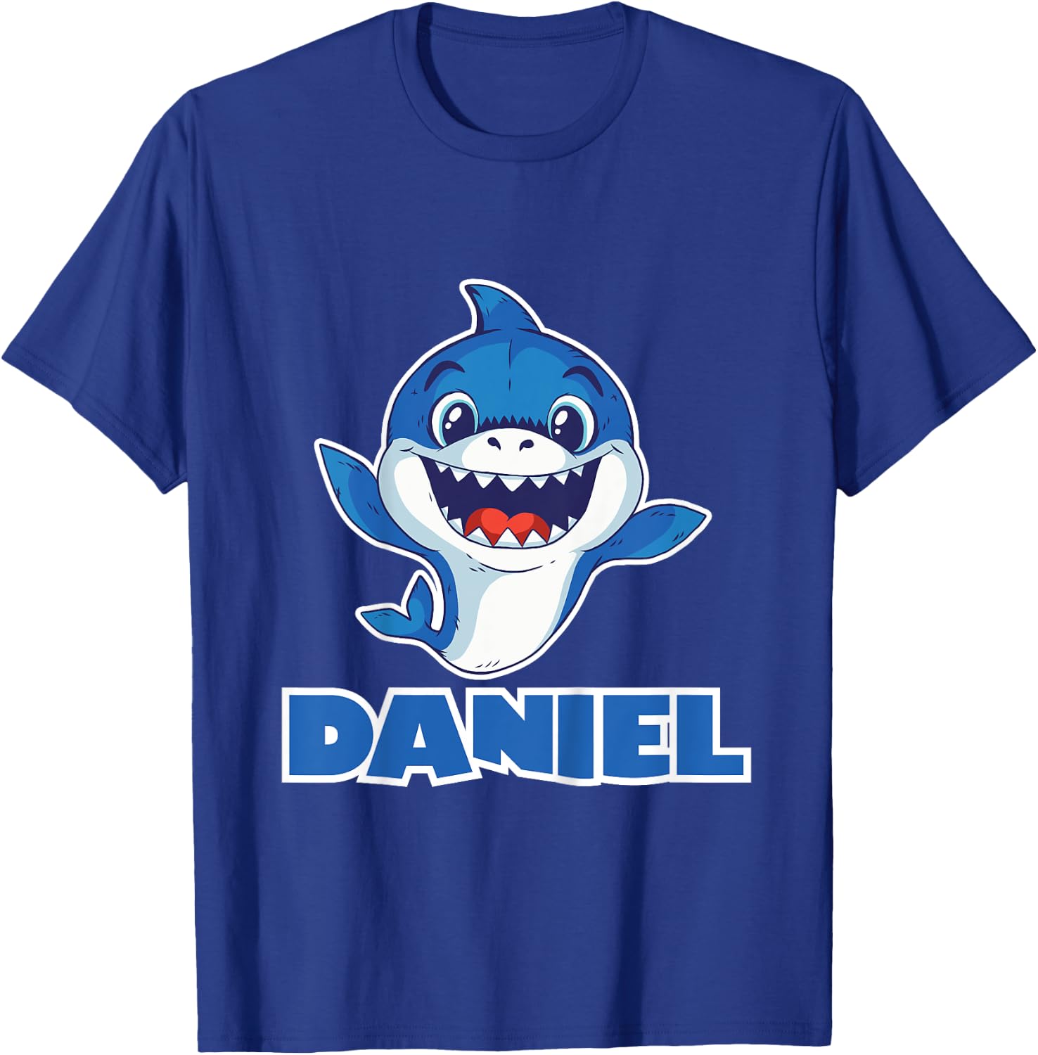 Daniel the Shark First Name Children T-Shirt - T-Shirt | Royal