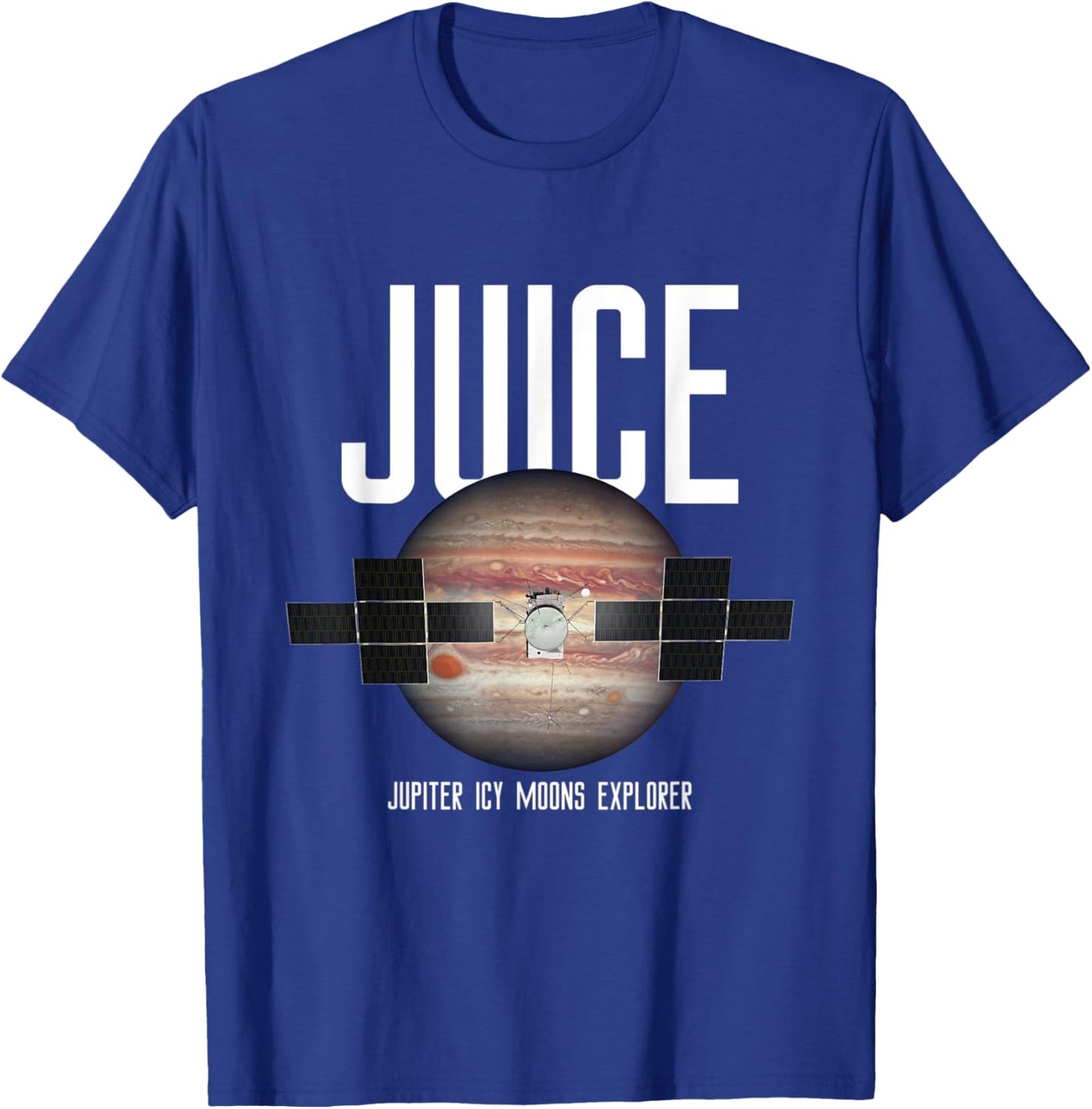 JUICE Jupiter Icy Moons Explorer Mission Souvenir T-Shirt - T-Shirt | Royal