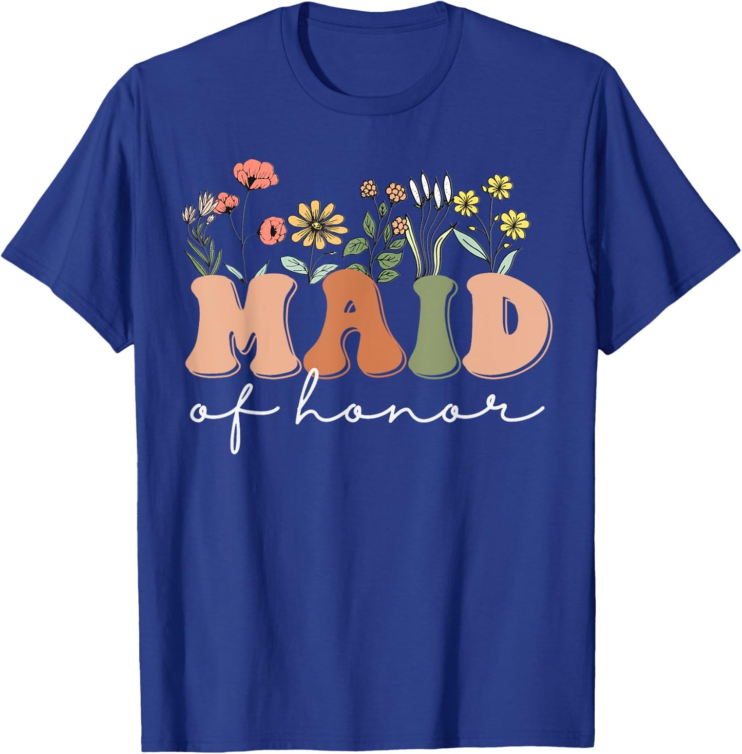 Wedding Shower for Sister from Bride Maid of Honor T-Shirt - T-Shirt | Royal