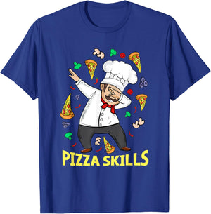 Pizza Chef Italian Pizza Lover Men Pizza T-Shirt - T-Shirt | Royal