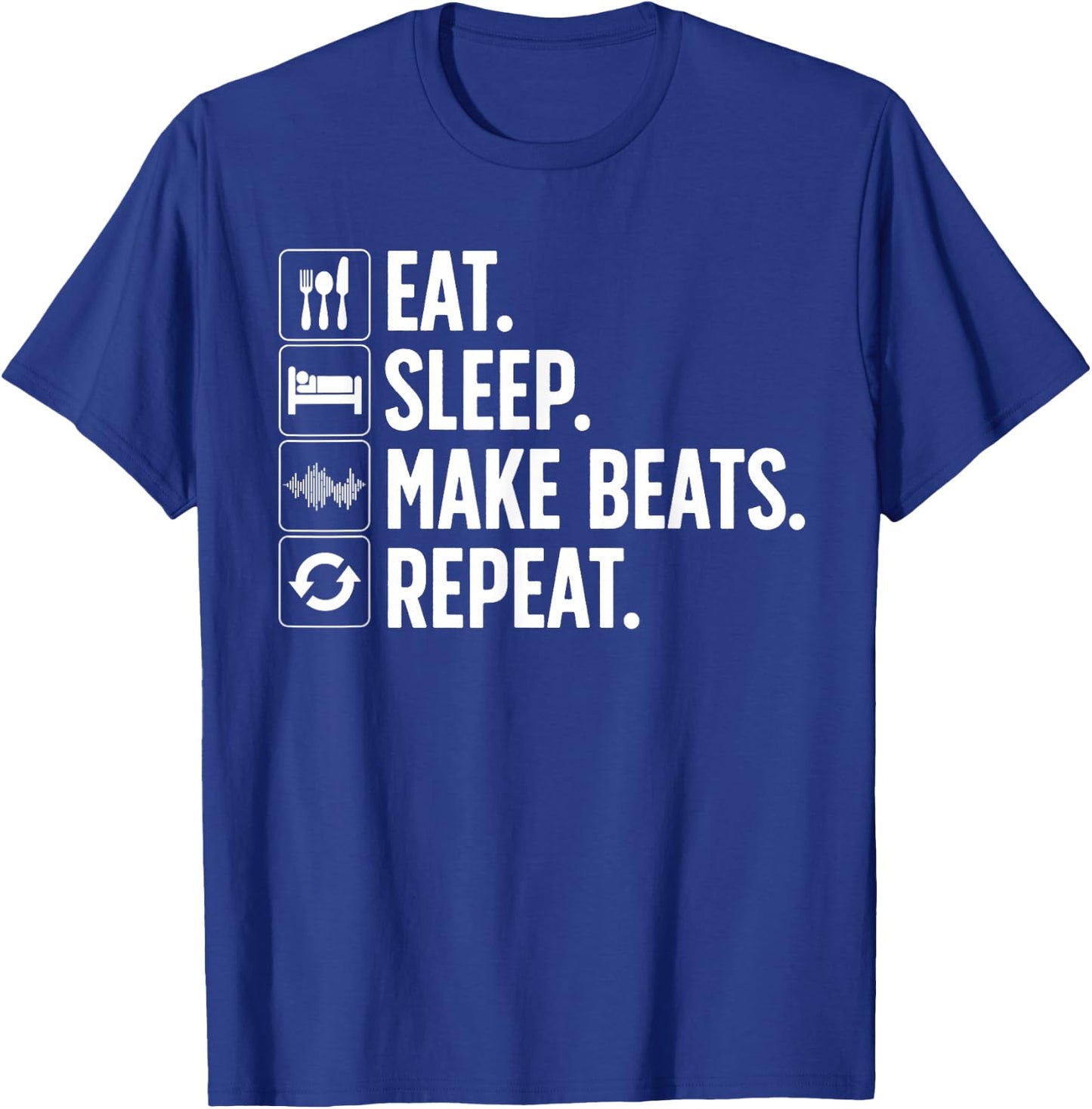 Cool Music Producer Women DJ Beatmaker EDM Musician T-Shirt - T-Shirt | Royal