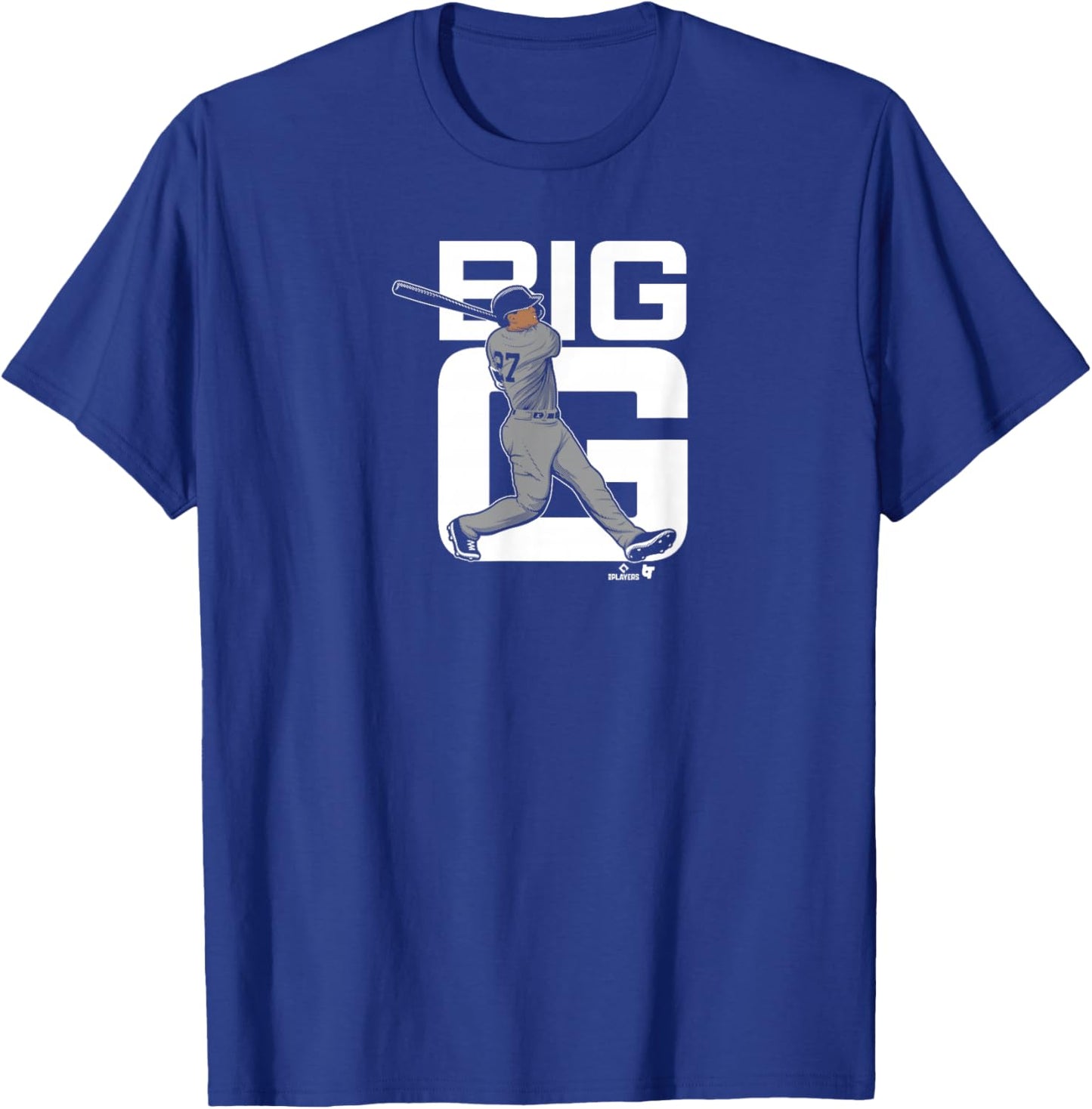 Giancarlo Stanton - Big G - New York Baseball T-Shirt - T-Shirt | Royal