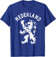 Netherlands Retro Nederland Lion Holland Dutch T-Shirt - T-Shirt | Royal