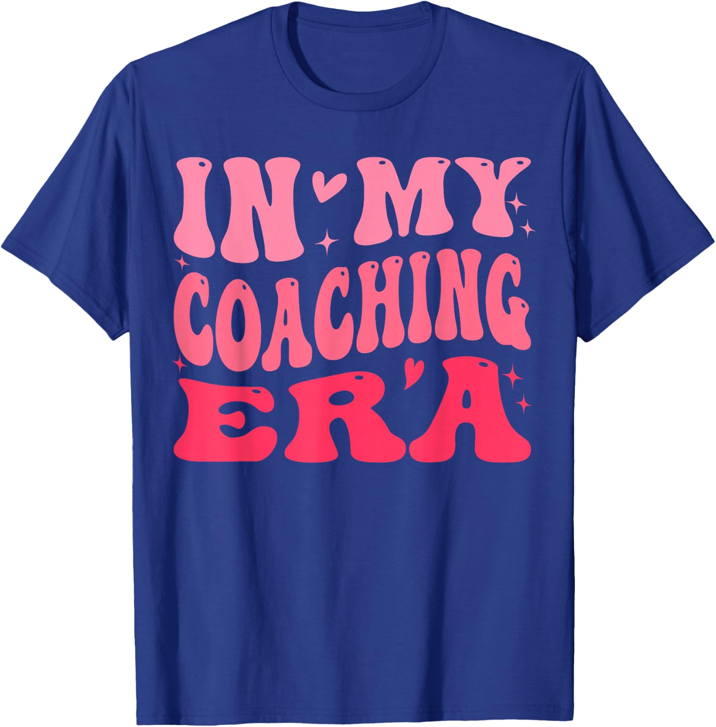 In My Coaching Era Groovy T-Shirt - T-Shirt | Royal