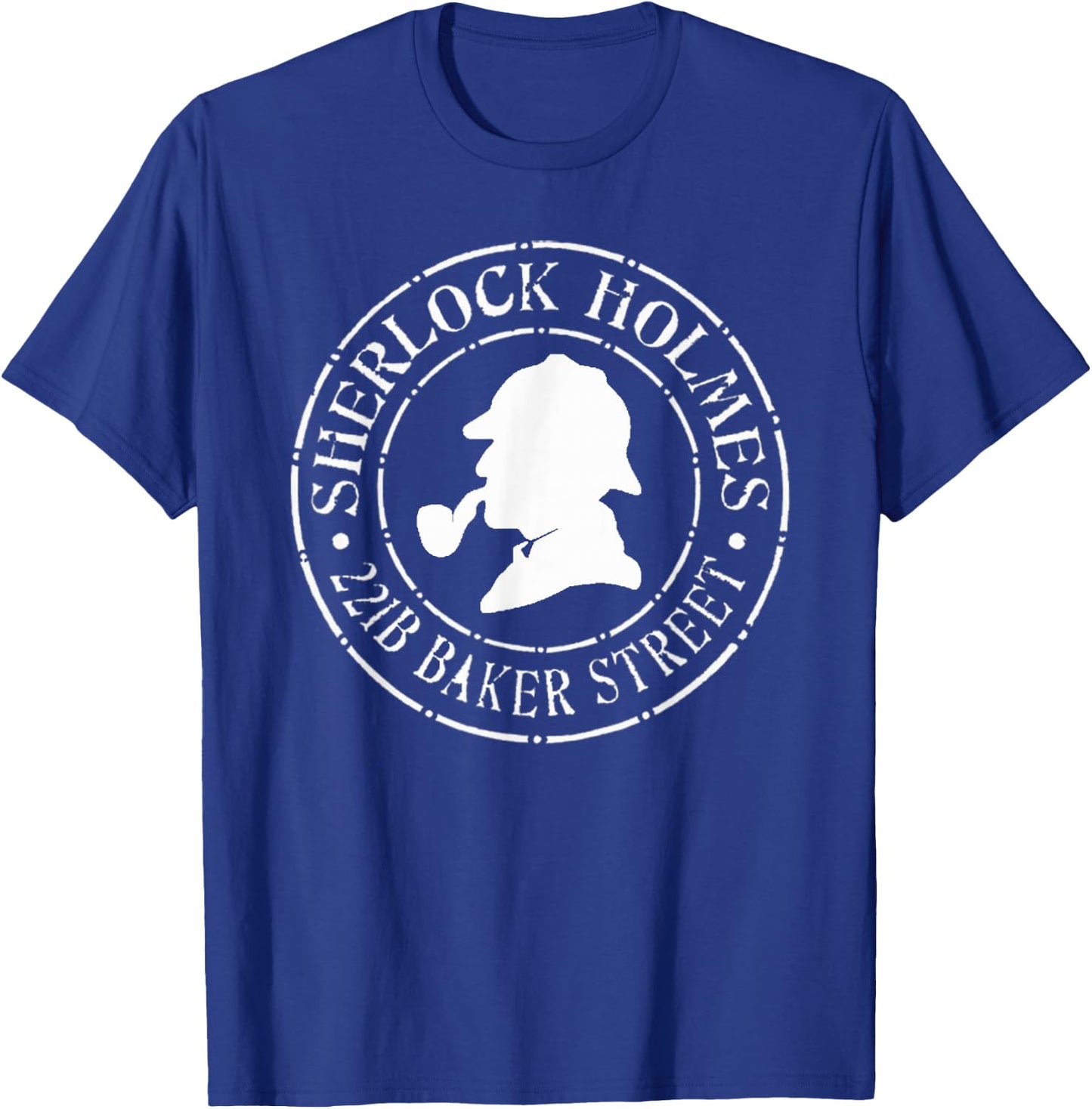 Sherlock Holmes Quotes 221B Baker St. British Detective T-Shirt - T-Shirt | Royal