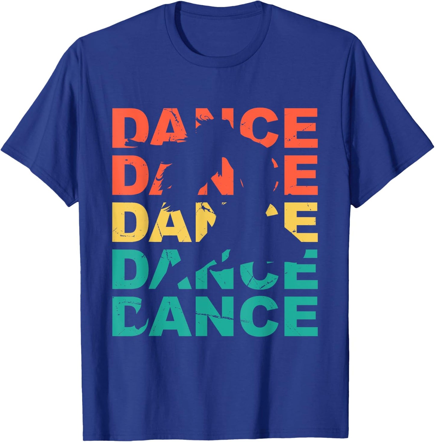 Retro Vintage Dancing For Dancers T-Shirt - T-Shirt | Royal