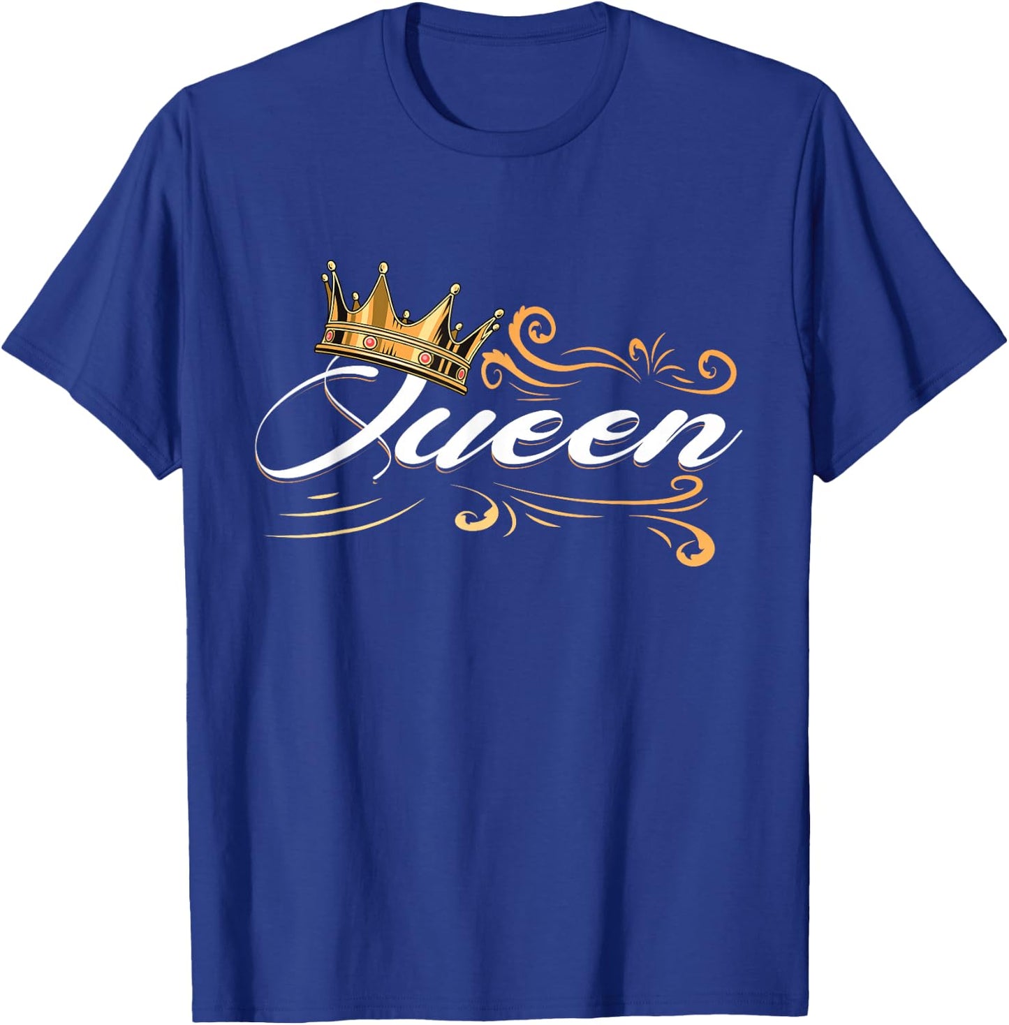 Awesome Queen Crown Crown me Font Queen T-Shirt - T-Shirt | Royal