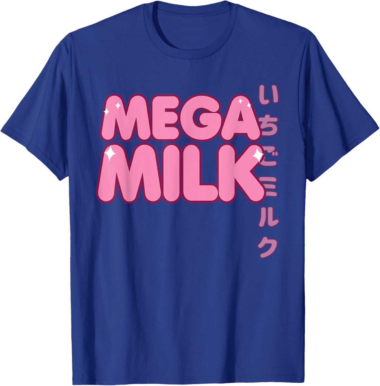 Mega Milk Strawberry Otaku Anime Hentai Fan Girl T-Shirt - T-Shirt | Royal