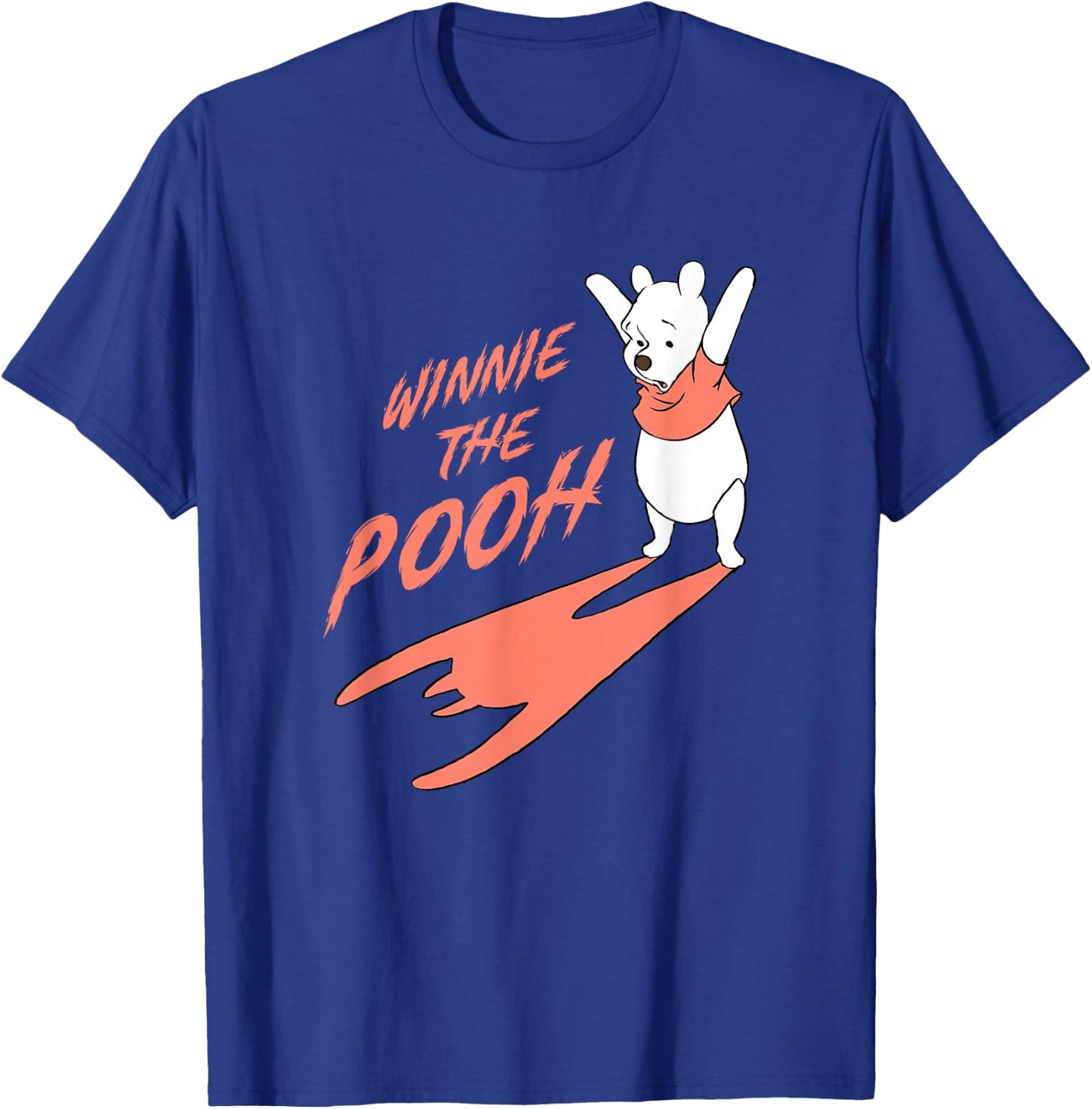 Disney Winnie The Pooh Halloween Casting Scary Shadow T-Shirt - T-Shirt | Royal