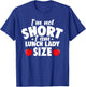 I'm Not Short I Am Lunch Lady School Cafeteria Worker Women T-Shirt - T-Shirt | Royal