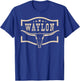 Vintage Waylon Name Personalized Men Women Kids T-Shirt - T-Shirt | Royal