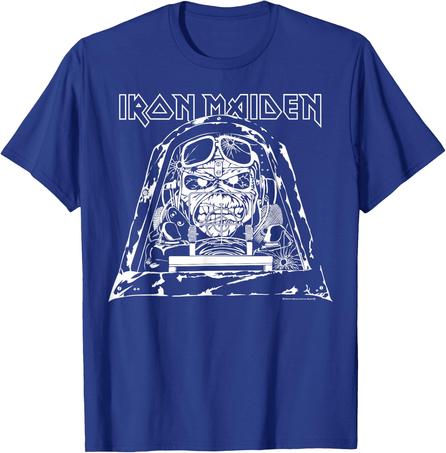 Iron Maiden - Aces High Line T-Shirt - T-Shirt | Royal