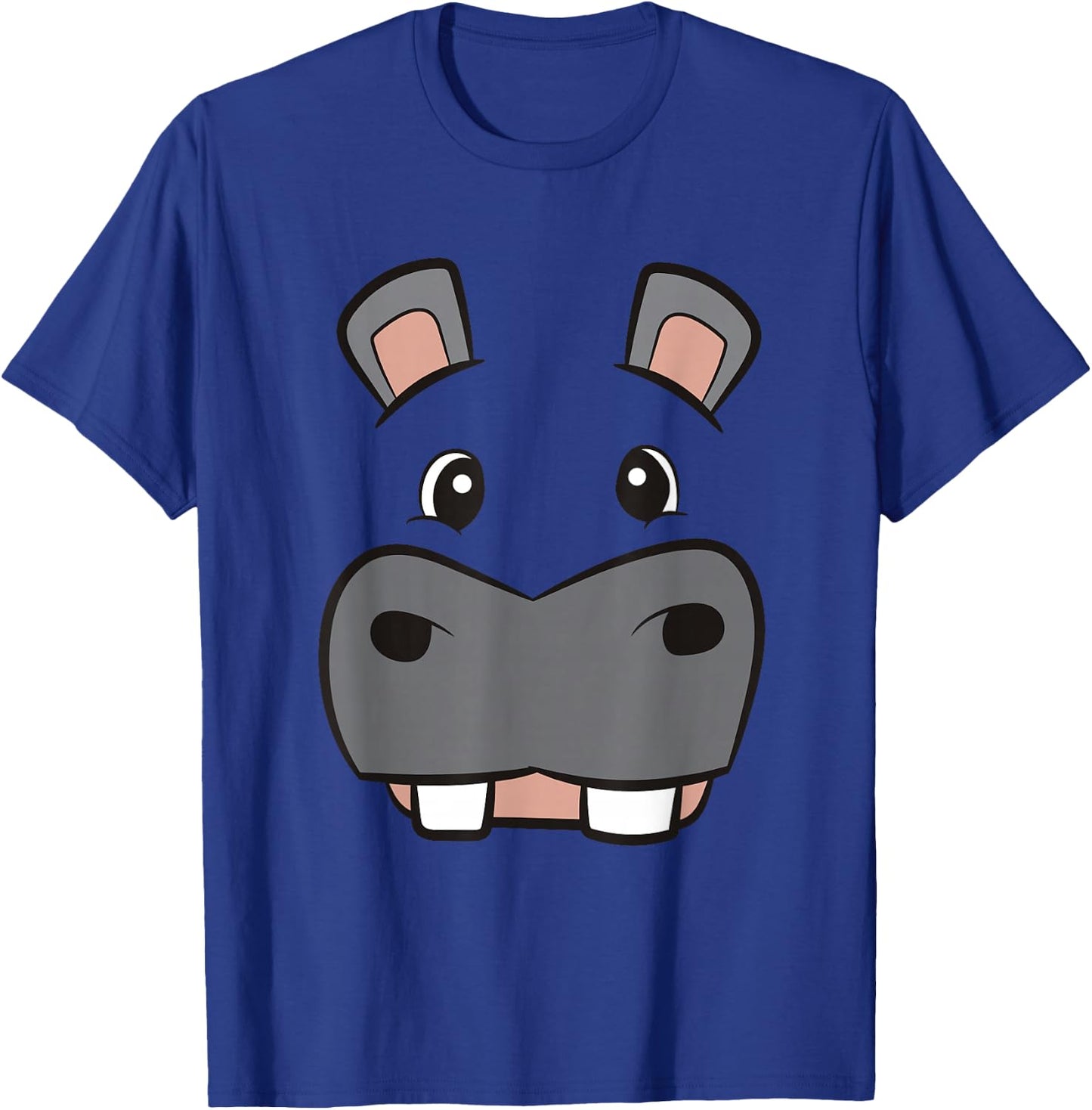 Lazy Animal Halloween Costumes Funny Hippo Costume Lazy Halloween Costume Hippopotamus T-Shirt - T-Shirt | Royal