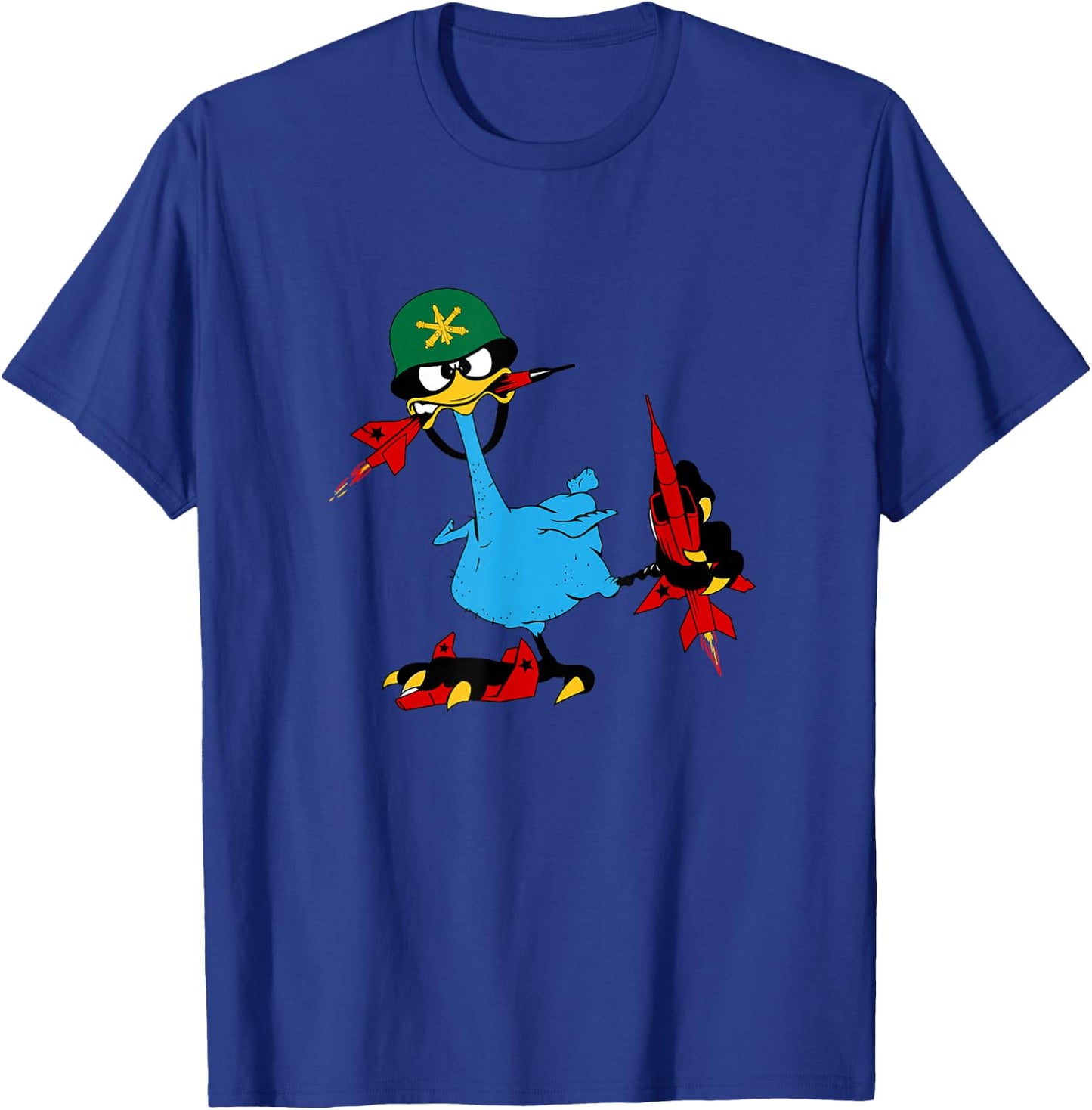Oozlefinch Air Defense Artillery ADF US Army Fort Sill T-Shirt - T-Shirt | Royal