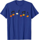 Music Note Pumpkin Fall Music Teacher Halloween Costume T-Shirt - T-Shirt | Royal