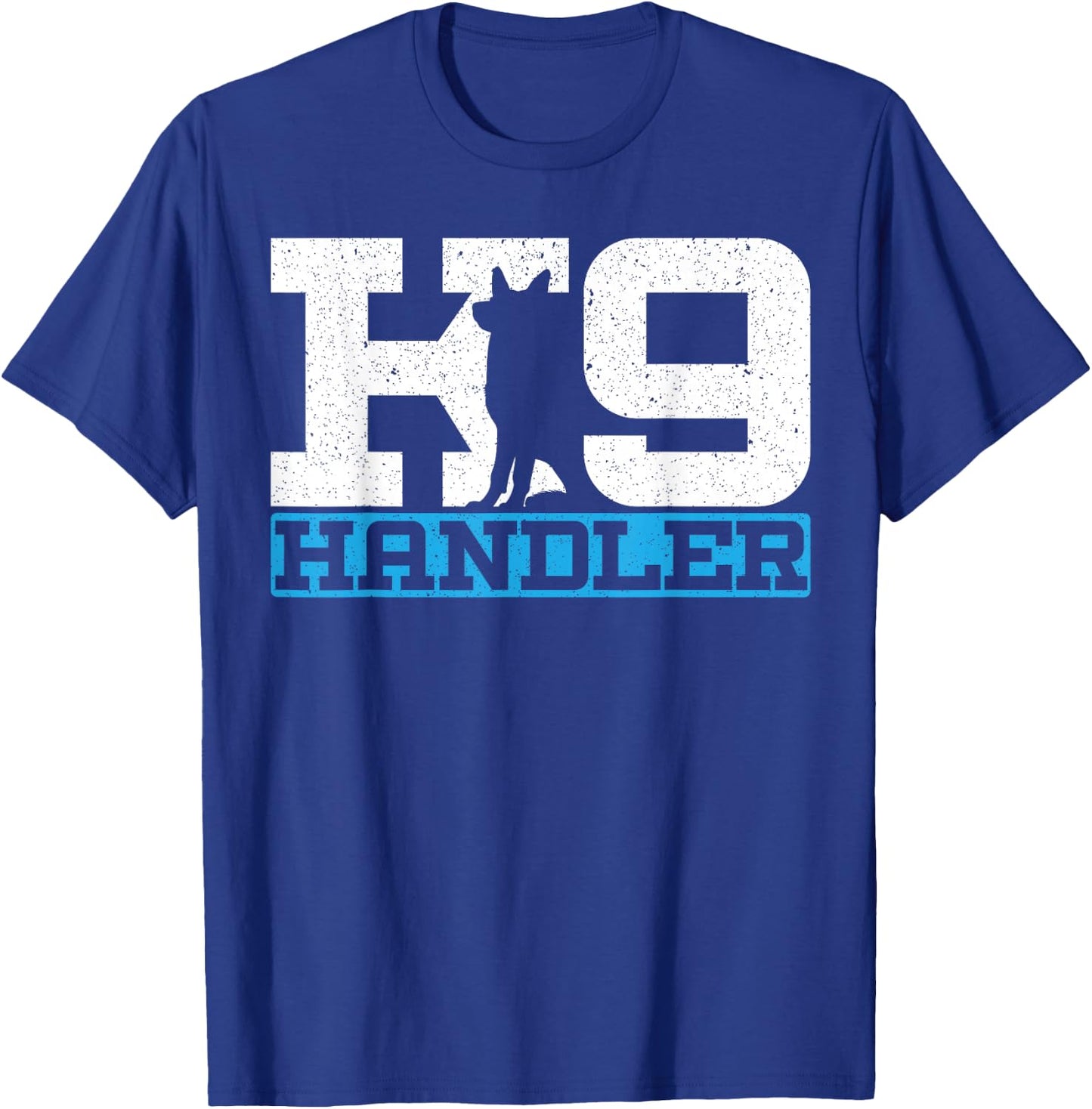 K9 Handler Police Dog Law Enforcement Police K9 Unit T-Shirt - T-Shirt | Royal