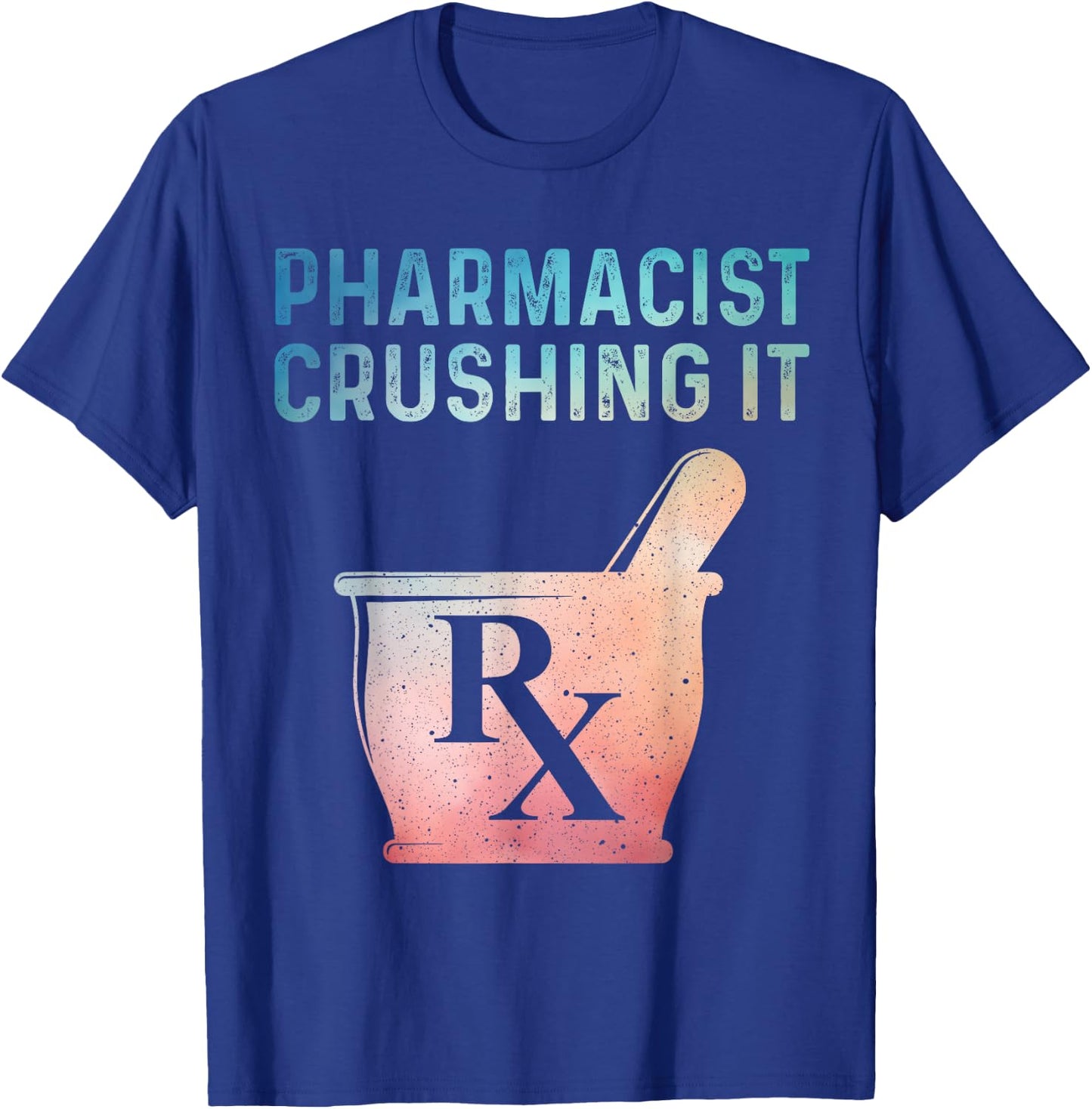 Funny Pharmacist Design Women Pharmacy Technician T-Shirt - T-Shirt | Royal