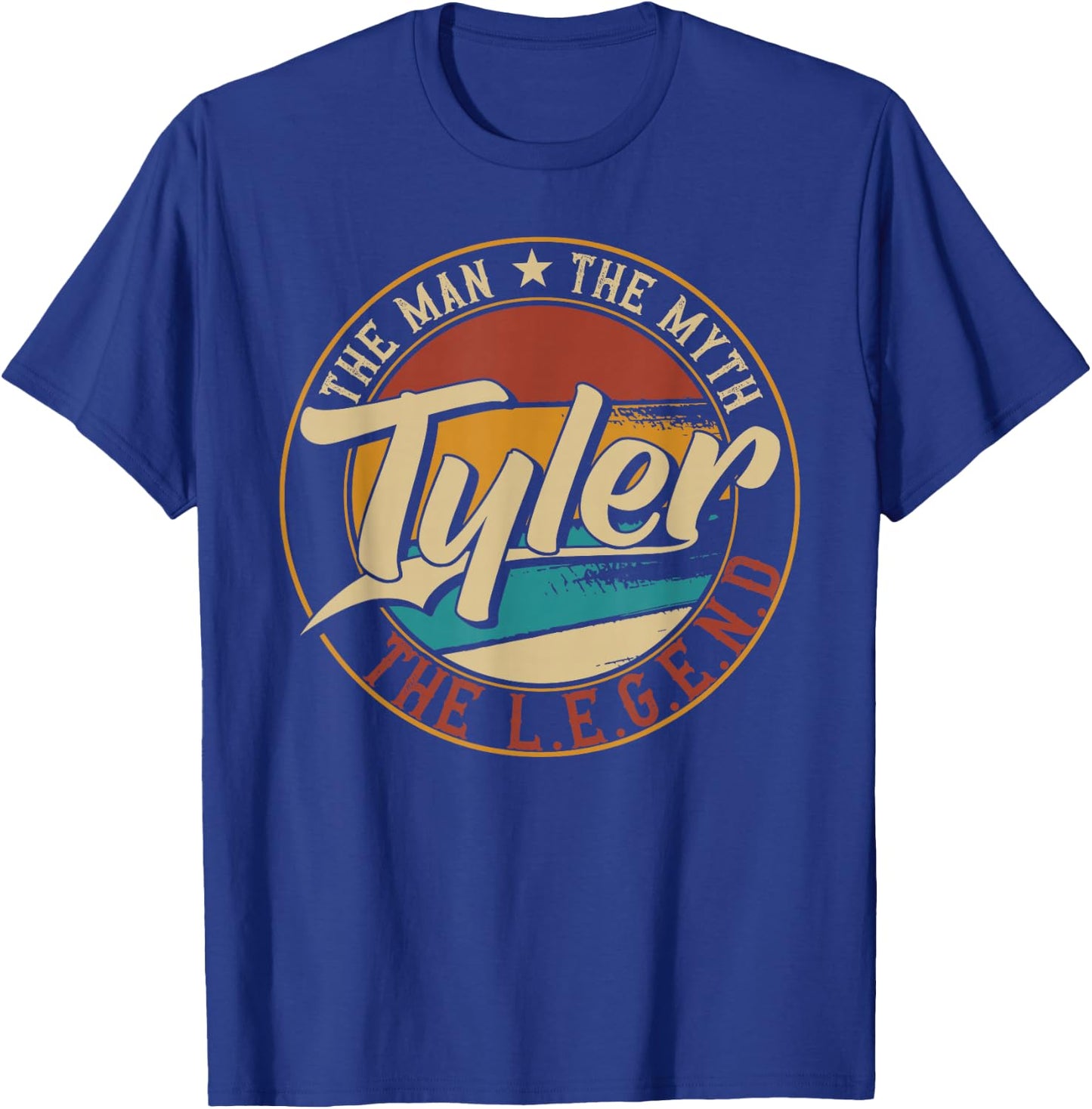 The Best Outfits & Accessories for Tyler Tyler The Man The Myth The Legend T-Shirt - T-Shirt | Royal
