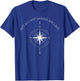 Not All Who Wander are Lost Travel T-Shirt - T-Shirt | Royal