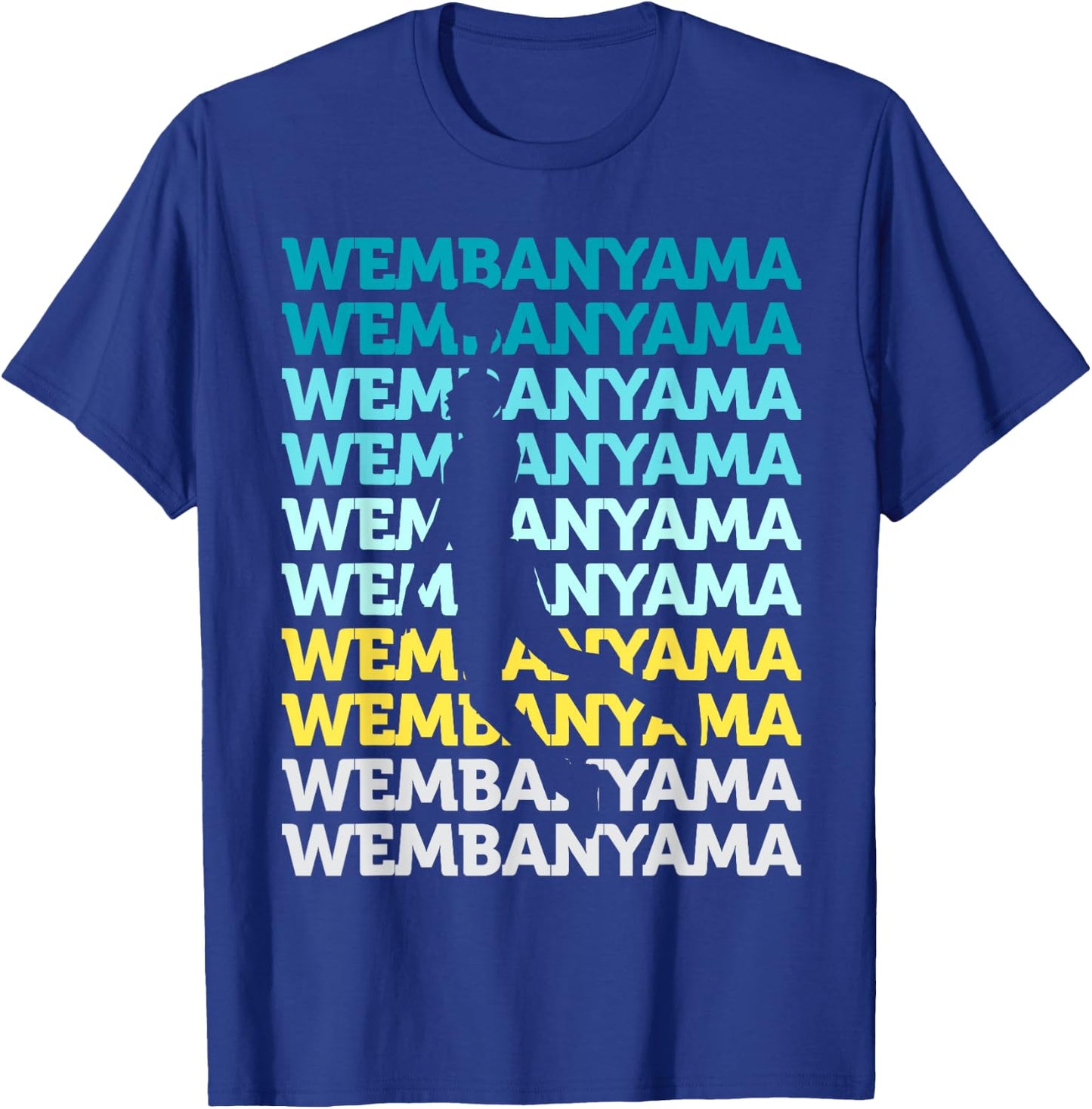 Wembanyama Basketball Amazing Gift Fan T-Shirt - T-Shirt | Royal