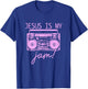 Jesus Christian Music Funny Bible Pastor Faith T-Shirt - T-Shirt | Royal
