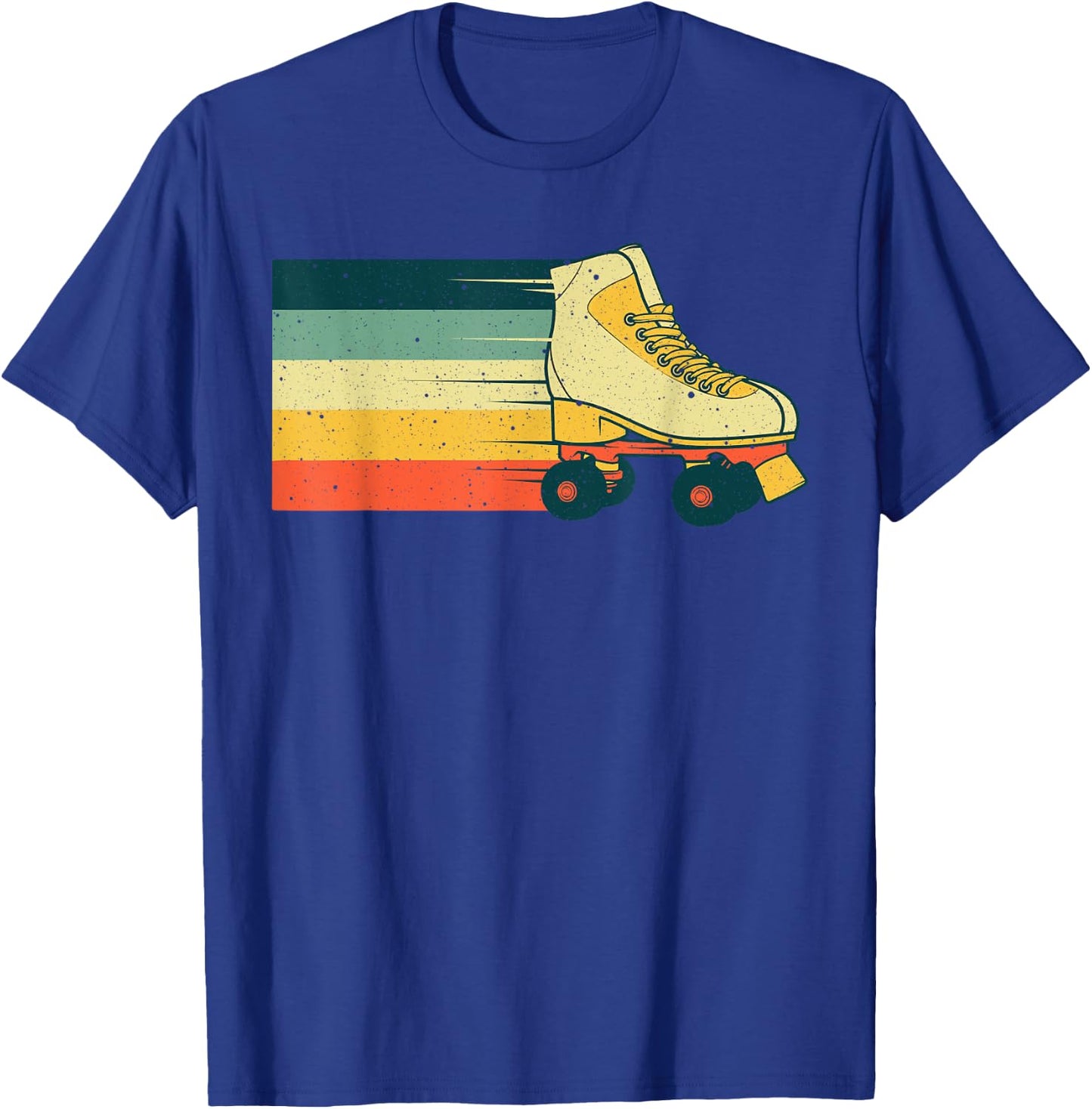 Vintage Roller Skate For Roller Skater Skating Men Women T-Shirt - T-Shirt | Royal
