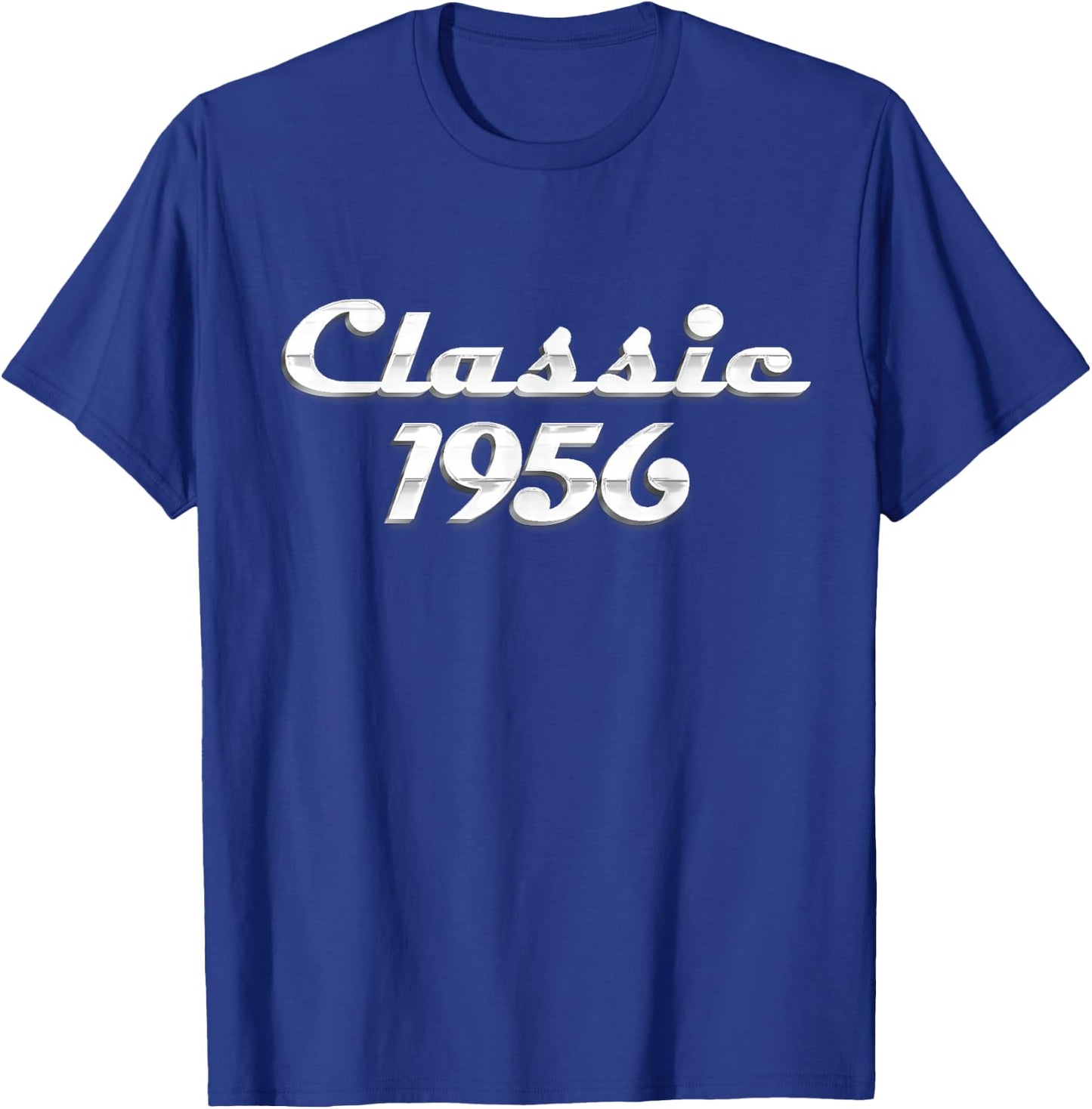 68 Year Old Gift Classic 1956 Vintage Car 68th Birthday T-Shirt - T-Shirt | Royal