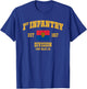 1st Infantry Division Army Big Red One T-Shirt - T-Shirt | Royal