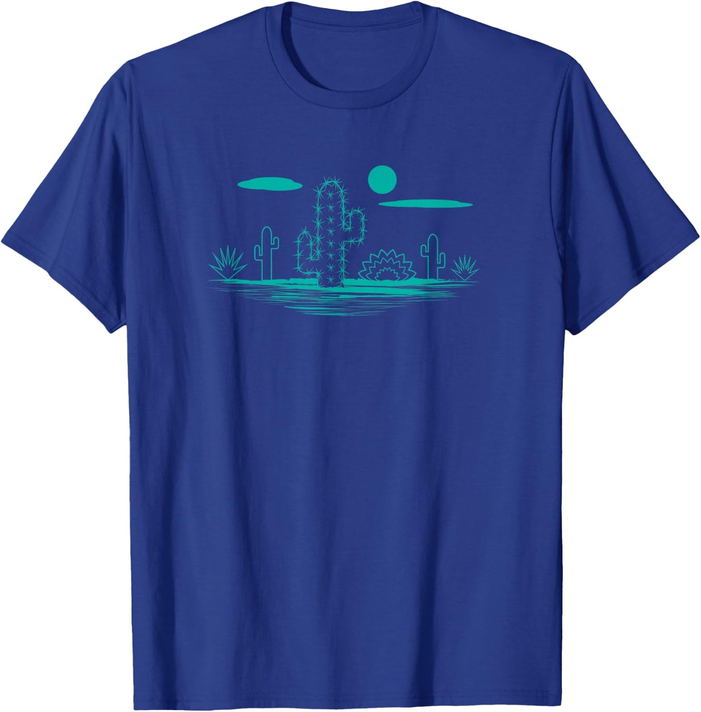 Desert Scene T-Shirt - T-Shirt | Royal