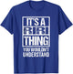 It's A Riri Thing You Wouldn't Understand First Name T-Shirt - T-Shirt | Royal