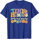 Tiny Humans Stole My Sanity, Preschool Kindergarten Teacher T-Shirt - T-Shirt | Royal